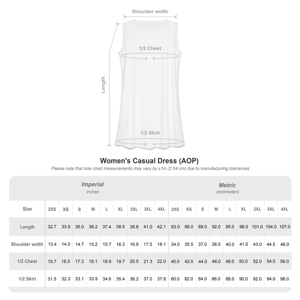 Feminist Graphic Dress — 'The Future Is Female' AOP Casual Dress